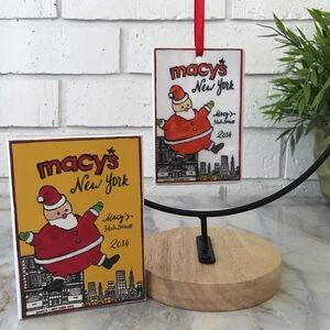 Macy's New York 34th Street 2014 Collectible Ceramic Ornament Rosanna